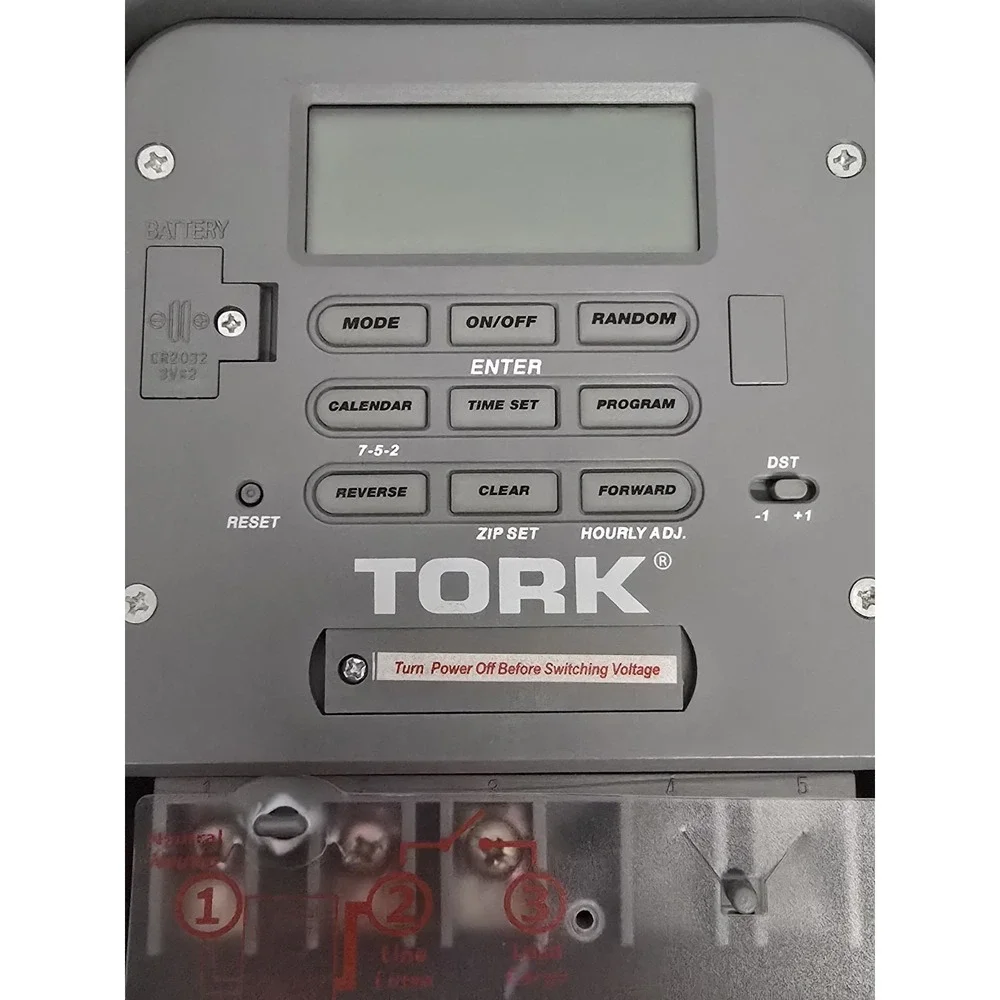 NSI Industries TORK SA400 Zip-Set Electronic Timer 7 Days Programmable